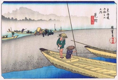 Hiroshige stationen des - stationen,