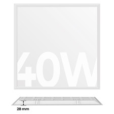 2 xLED Panel 62x62 4000K