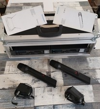 Sennheiser Funkmikrofon Set UHF Wireless Mikrofon Set 2 Stück im Case