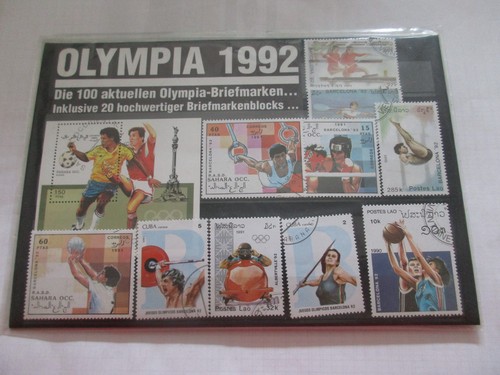 Sammler set olympia 1992 100 - olympia, 1992,