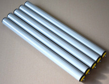 5x Tragrollen für Rollbahn Ø 50 mm Interroll 1700 Kunststoff Normrolle