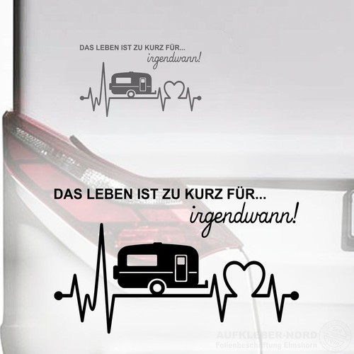 Herzschlag wohnwagen das - wohnwagen, leben