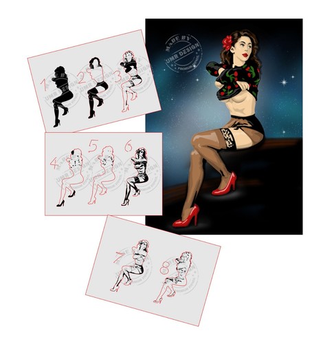 328 pinup pulli step by - pinup,