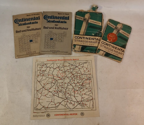 Lot continental straßenkarte - continental,