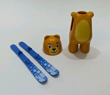 **Playmobil** 9282 Skischule Winter Almhütte Ski Snowboard Slalom Ziel Skilehrer