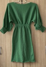 Damen Strick Kleid, Grün