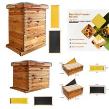 Bienenbeute Zander Rähmchen kit Bienenstock Bienenkasten Imkereibedarf