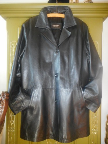 Ledermantel von julia roma - ledermantel, s.