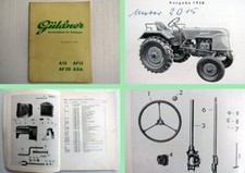 Güldner A15 AF15 AF20 ADA Schlepper Ersatzteilliste Schlepper Ersatzteilkatalog 