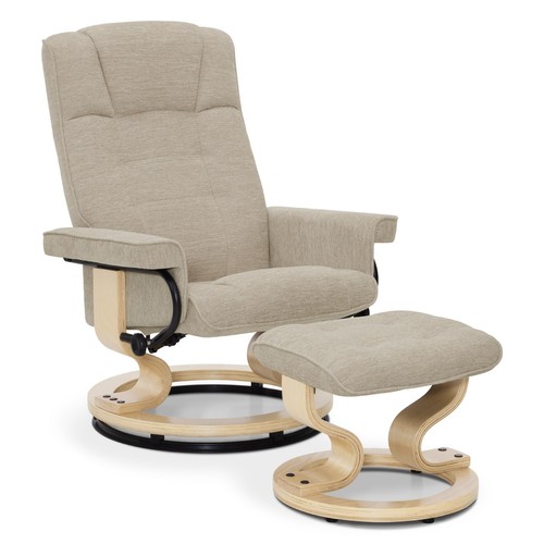 Mcombo relaxsessel mit hocker - mit,
