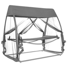 di volio Treviso Hängematte mit Moskitonetz - Hängeliege mit Gestell