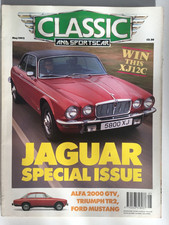 Classic and Sportscar, May 1992, Jaguar, Alfa, Ford Mustang,  Oldtimermagazin