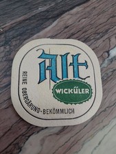 Alter Bierdeckel, Wicküler Bier