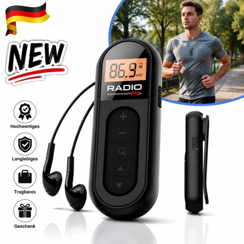 Tragbares radio mini - fm-radio,