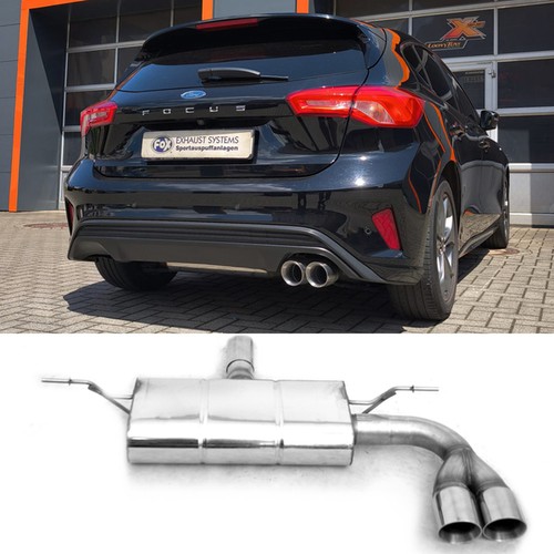 Fox sportauspuff rechts 2x90 - sportauspuff,