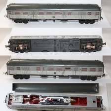 TRIX ★ H0 ★ B 2460★ Personenwagen ★ Silberling ★ Waggon ★1/2 Klasse ★Beleuchtung