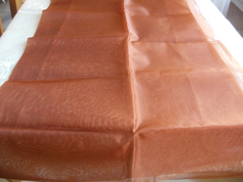 Reststück organza stoff - reststück,
