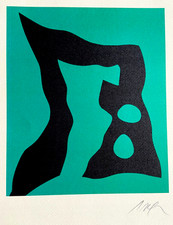 Jean Hans Arp Lithografie 1957