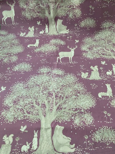 Tilda baumwolle woodland mauve - woodland,