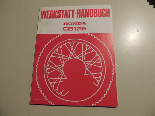 Werkstatt hand buch honda - honda, cb