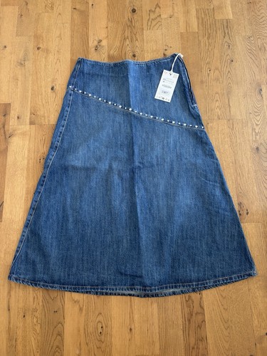 Jeansrock midirock denim skirt - midirock,