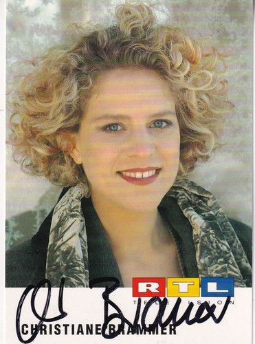 Autogramm christiane brammer - -,
