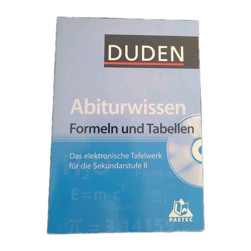 Duden abiturwissen formeln - abiturwissen, –