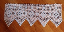 Häkelgardine ,Handarbeit,neu
