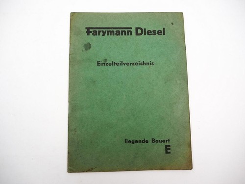Original farymann dieselmotor - farymann,