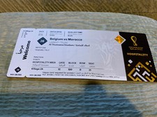 Top Ticket Hospitality Belgium vs Morocco Fifa WORLD Cup Qatar 2022
