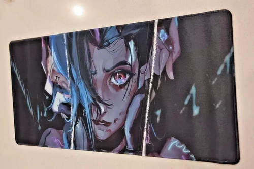 Jinx league legends 60x30cm - jinx,