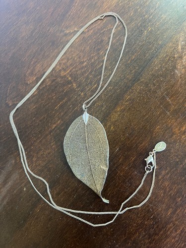 Blatt anhänger filigran - anhänger,
