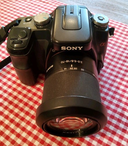 Sony alpha dslr a100k 2mp - alpha, dslr-a100k