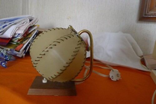 40er jahre tisch lampe mit - 40er,
