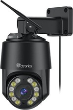 ctronics 4K 8MP Überwachungskamera Aussen WLAN 2,4/5GHz,Outdoor PTZ Kamera FX