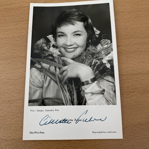Original signiertes autogramm - original,