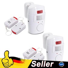 Alarmanlage Bewegungsmelder Alarm Infrarot PIR Hausalarm für Wohnmobil 120dB DE