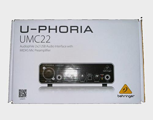 Behringer phoria umc22 2x2 - behringer, u-phoria