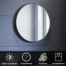 Dekospiegel Wandspiegel Rund