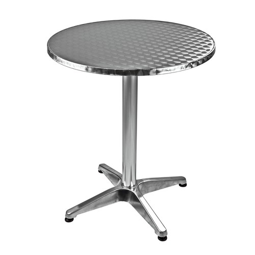 Alu bistrotisch beistelltisch - alu,