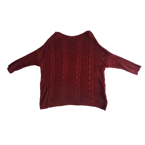 Damen oversize strickpullover - oversize,