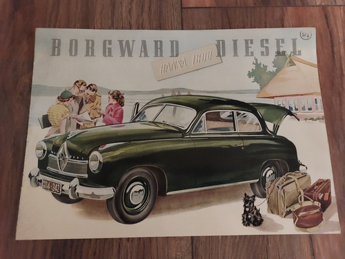 Original prospekt borgward - original,