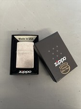 ZIPPO | Benzinfeuerzeug | Regular Silber Antik |Made in USA | inkl OVP | #B15