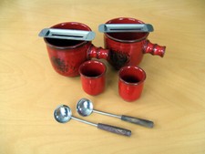 Feuerzangenbowle Traumfeuer Keramik  für 2 Personen - 8 tlg. - TOP