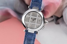 Cartier Pasha 18K Weissgold Diamanten Automatik Damenuhr Ref. WJ101456 Papiere