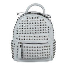 DAMEN RUCKSACK METALLIC NIETEN