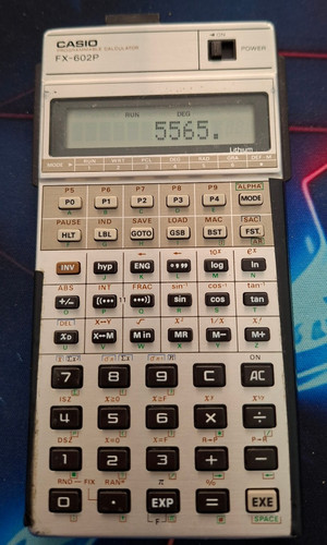 Casio 602p - casio, fx-602p