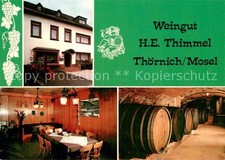 Thoernich Weingut Thimmel Gaststube Weinkeller