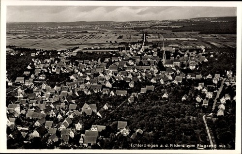 Echterdingen auf den - ak,