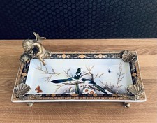  Porzellan Bronze Schale Engel